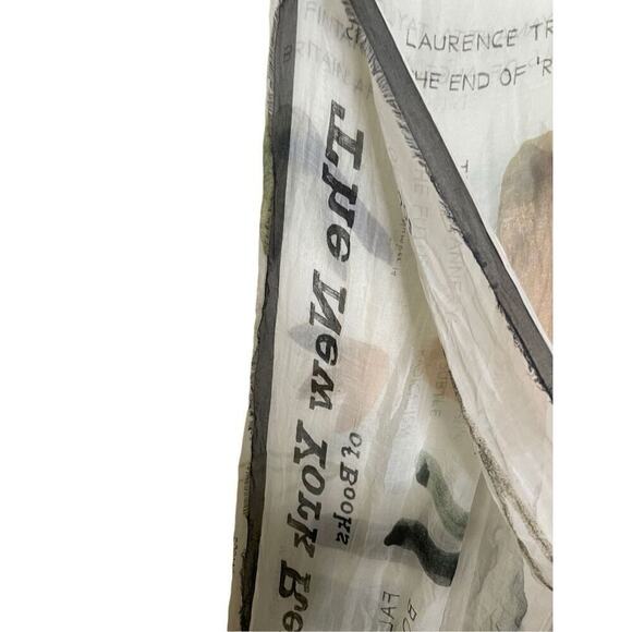 Rachel Comey x The New York Review of Books 2022 Fall Books Issue Scarf - Picture 3 of 12